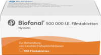 BIOFANAL 500 000 I.E. Filmtabletten