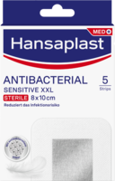 HANSAPLAST Sensitive Wundverband antibakt.8x10 cm