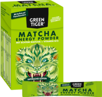 GREEN TIGER Matcha Energy Powder Sticks